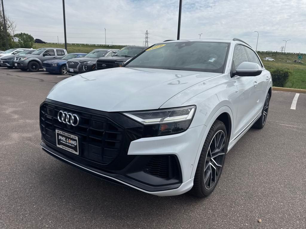 2019 Glacier White Metallic Audi Q8
