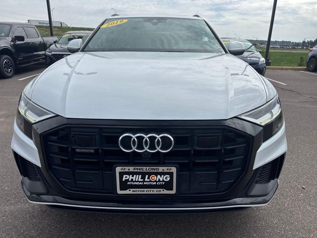 2019 Glacier White Metallic Audi Q8