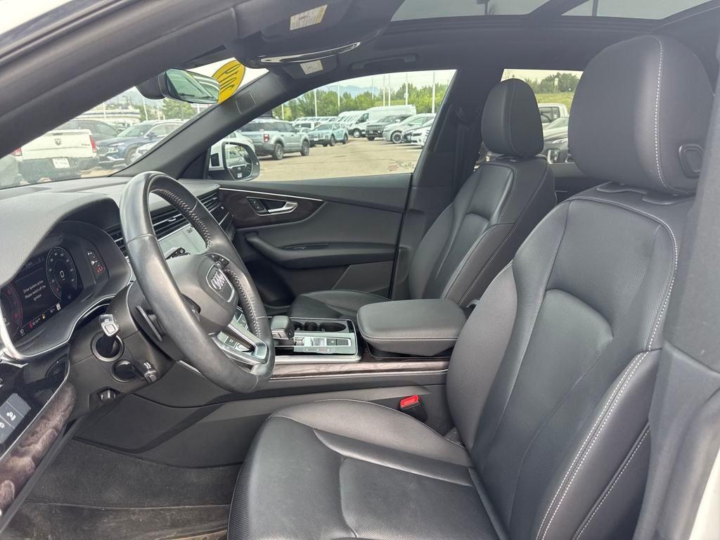 2019 Glacier White Metallic Audi Q8