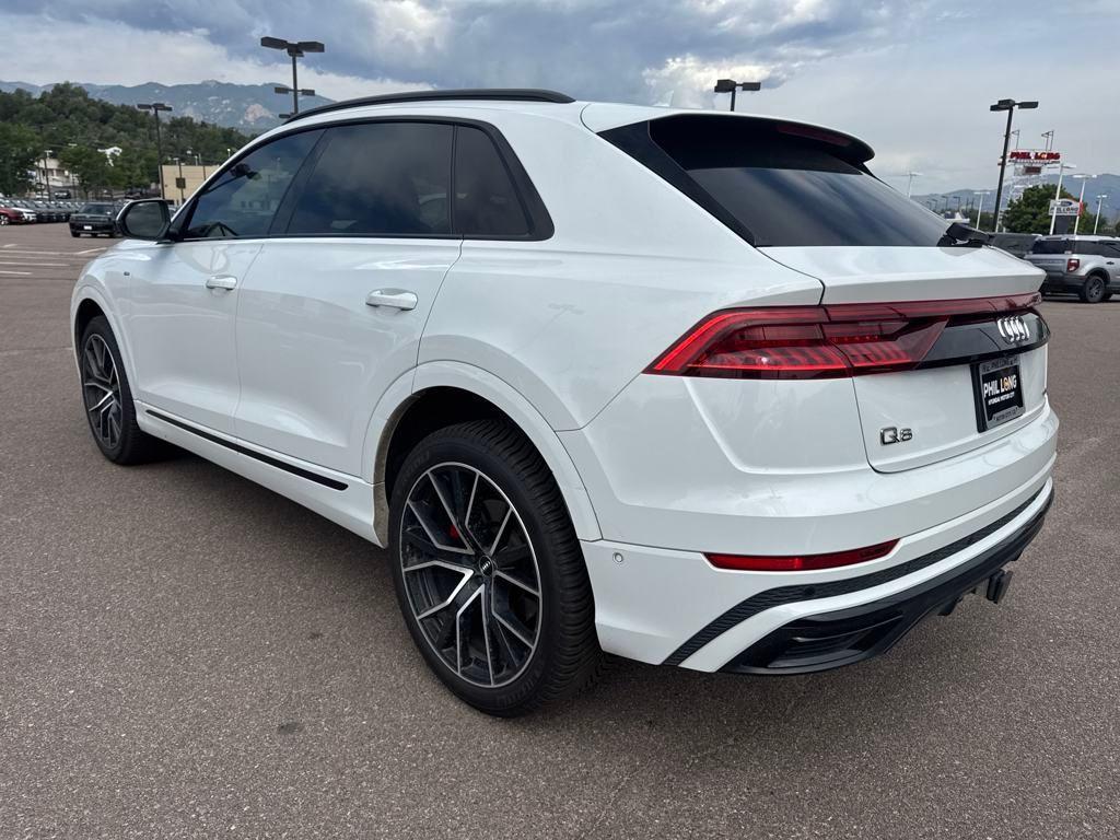 2019 Glacier White Metallic Audi Q8