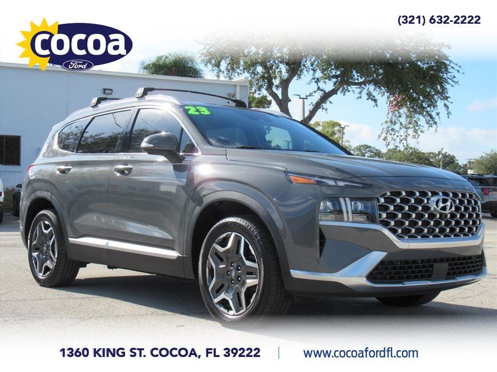 used 2023 Hyundai Santa Fe car, priced at $20,900