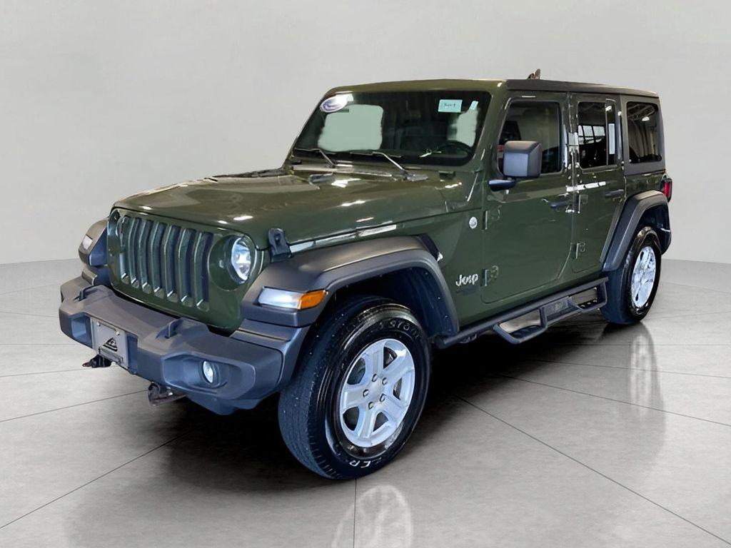 used 2020 Jeep Wrangler Unlimited car, priced at $26,118