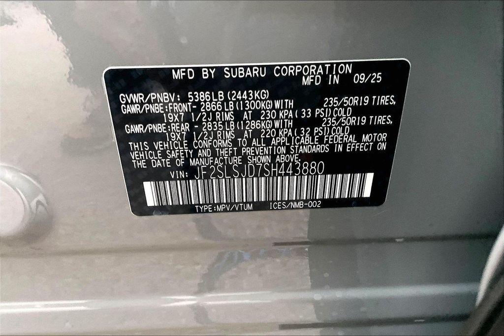 new 2025 Subaru Forester Hybrid car, priced at $42,389