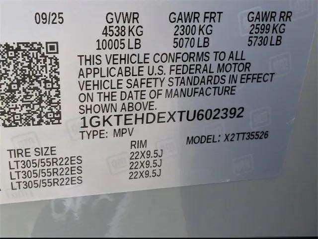 new 2026 GMC HUMMER EV SUV car, priced at $89,220