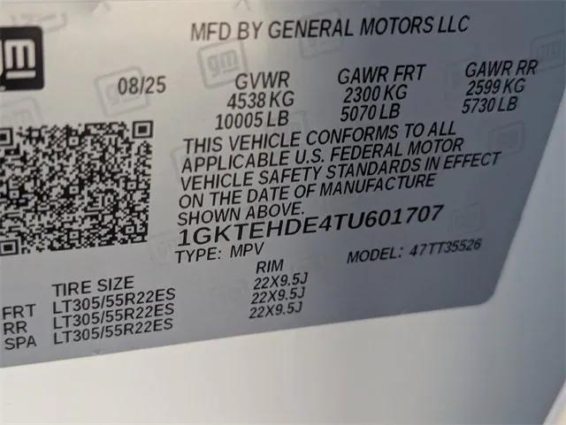 new 2026 GMC HUMMER EV SUV car, priced at $88,595