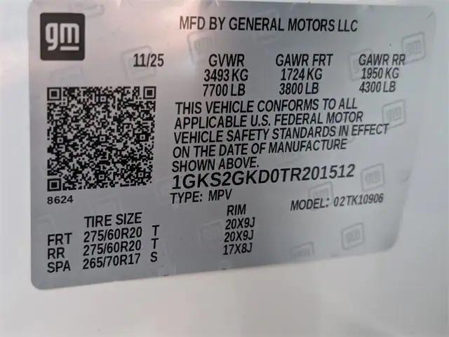 new 2026 GMC Yukon XL car, priced at $79,359