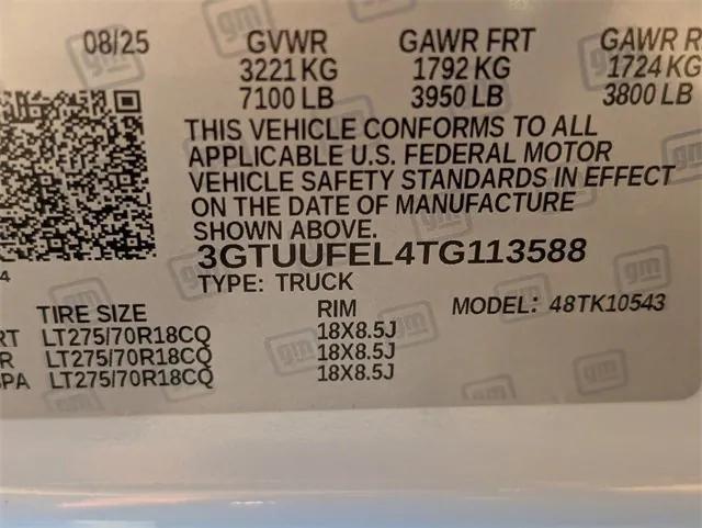 new 2026 GMC Sierra 1500 car, priced at $77,550