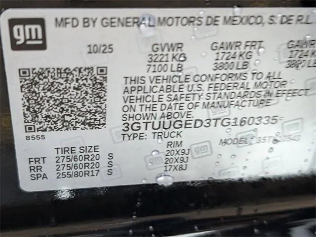 new 2026 GMC Sierra 1500 car, priced at $59,540