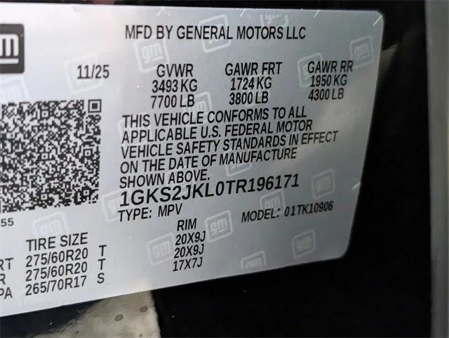 new 2026 GMC Yukon XL car, priced at $86,190