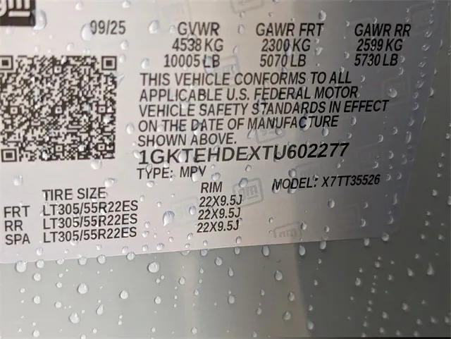 new 2026 GMC HUMMER EV SUV car, priced at $89,220