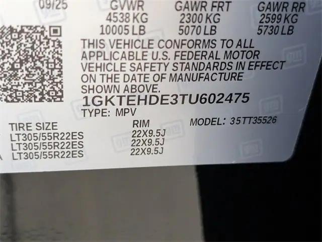 new 2026 GMC HUMMER EV SUV car, priced at $89,090