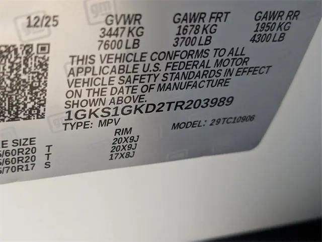 new 2026 GMC Yukon XL car, priced at $72,615