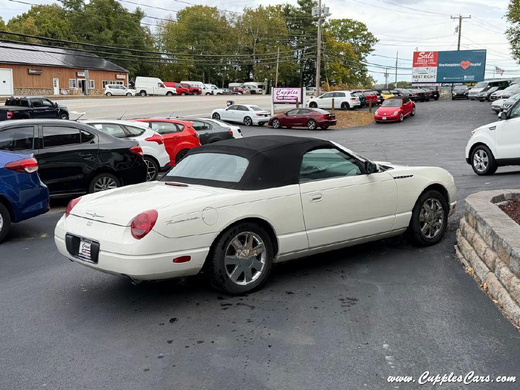 used 2002 Ford Thunderbird car, priced at $13,995