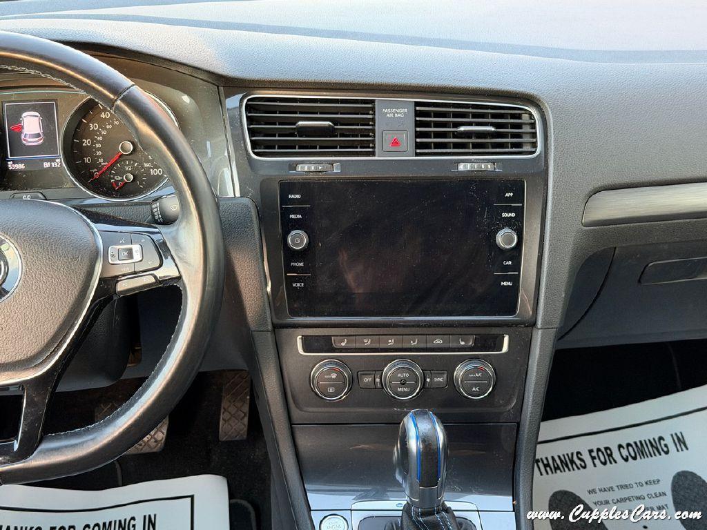 used 2019 Volkswagen e-Golf car, priced at $15,995