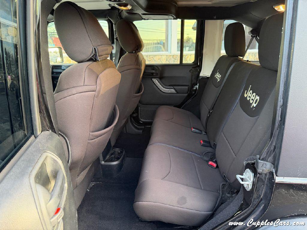 used 2016 Jeep Wrangler Unlimited car, priced at $17,995