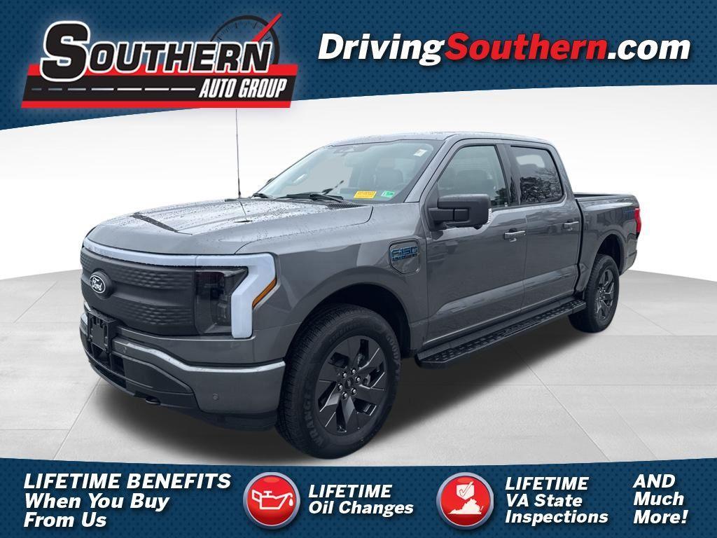 used 2025 Ford F-150 Lightning car, priced at $51,298
