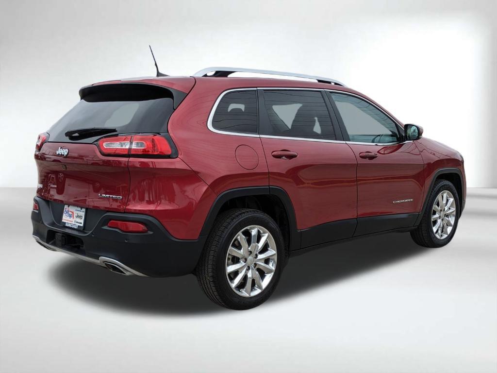 used 2017 Jeep Cherokee car, priced at $15,589