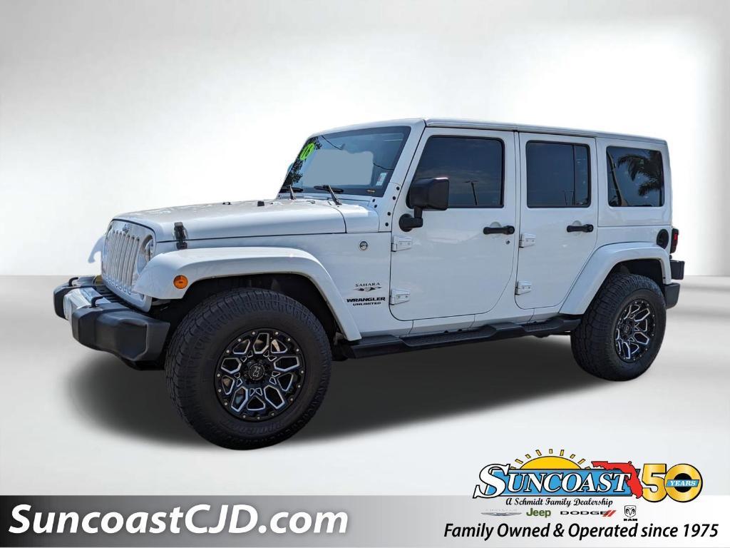 used 2016 Jeep Wrangler Unlimited car, priced at $19,869
