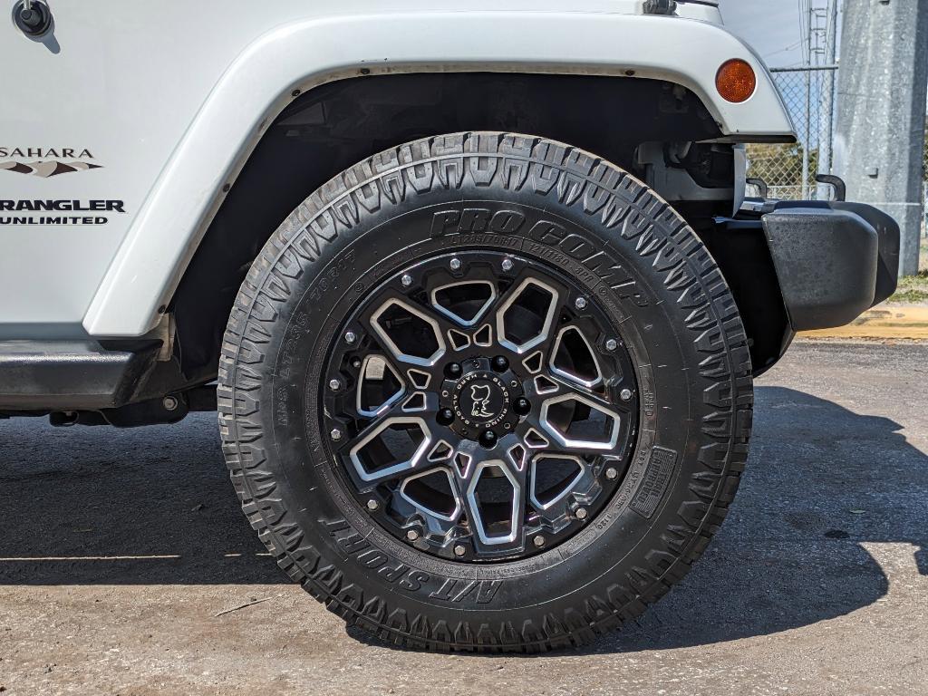 used 2016 Jeep Wrangler Unlimited car, priced at $19,869