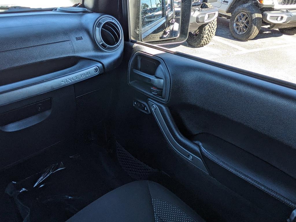 used 2016 Jeep Wrangler Unlimited car, priced at $15,589