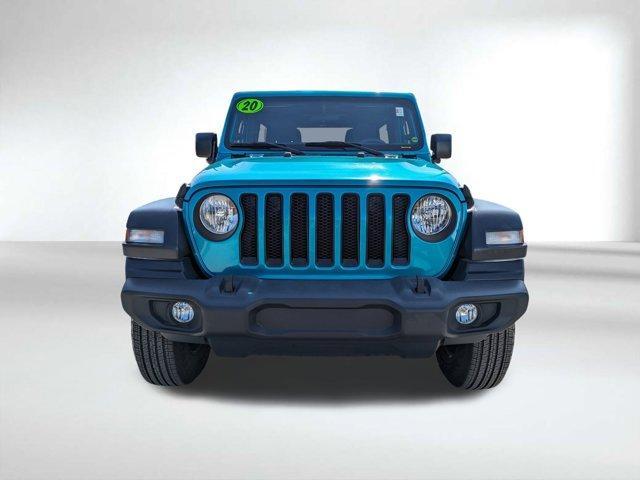 used 2020 Jeep Wrangler Unlimited car, priced at $23,736