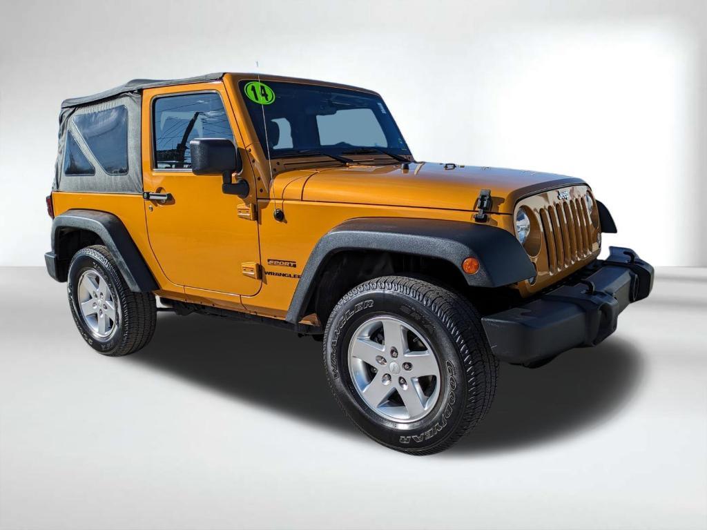 used 2014 Jeep Wrangler car, priced at $13,548