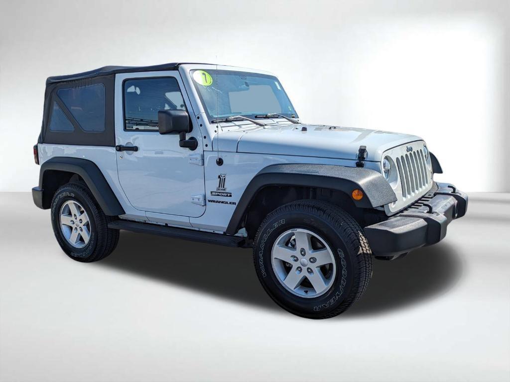 used 2017 Jeep Wrangler car, priced at $20,986