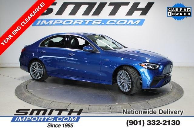 used 2023 Mercedes-Benz AMG C 43 car, priced at $46,437