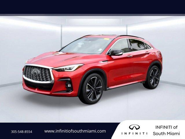 used 2022 INFINITI QX55 car, priced at $26,828