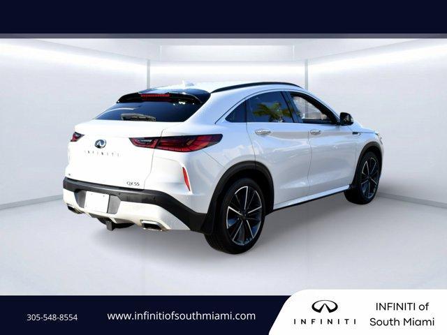 used 2025 INFINITI QX55 car, priced at $41,384