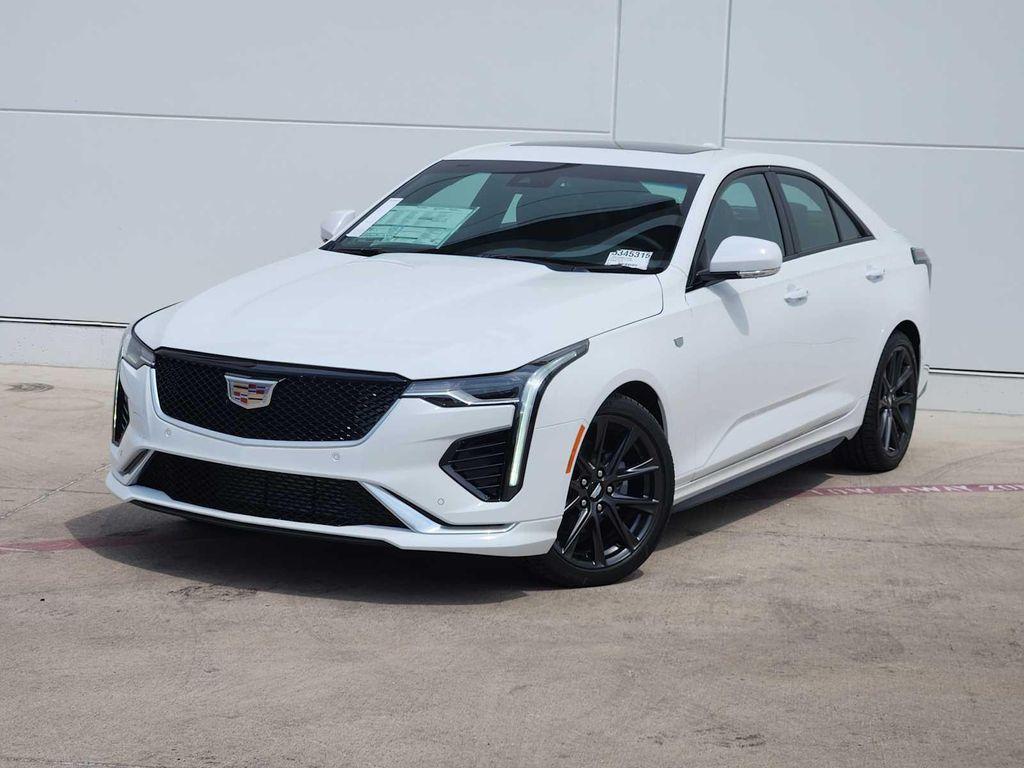 new 2025 Cadillac CT4 car, priced at $47,135