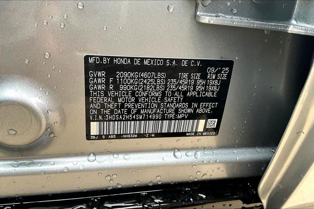 new 2025 Acura ADX car, priced at $38,750