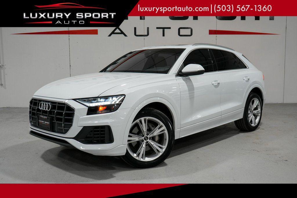 used 2023 Audi Q8 car, priced at $45,777