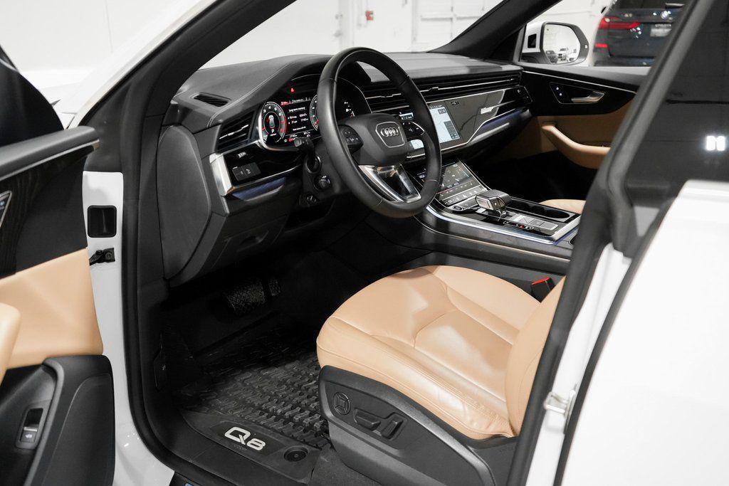 used 2023 Audi Q8 car, priced at $45,777