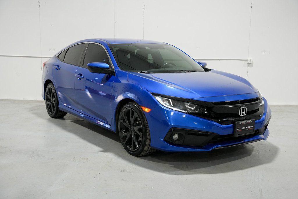 used 2021 Honda Civic car, priced at $17,995