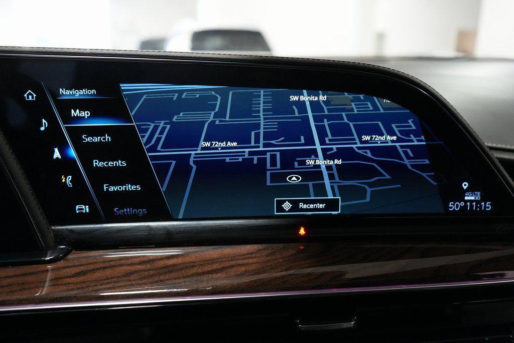 used 2024 Cadillac Escalade ESV car, priced at $91,677