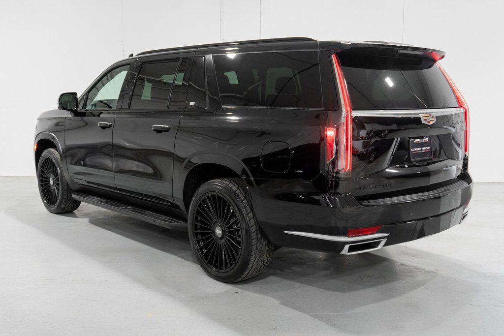 used 2024 Cadillac Escalade ESV car, priced at $91,677