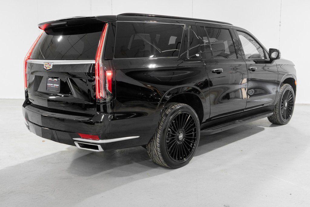 used 2024 Cadillac Escalade ESV car, priced at $91,677