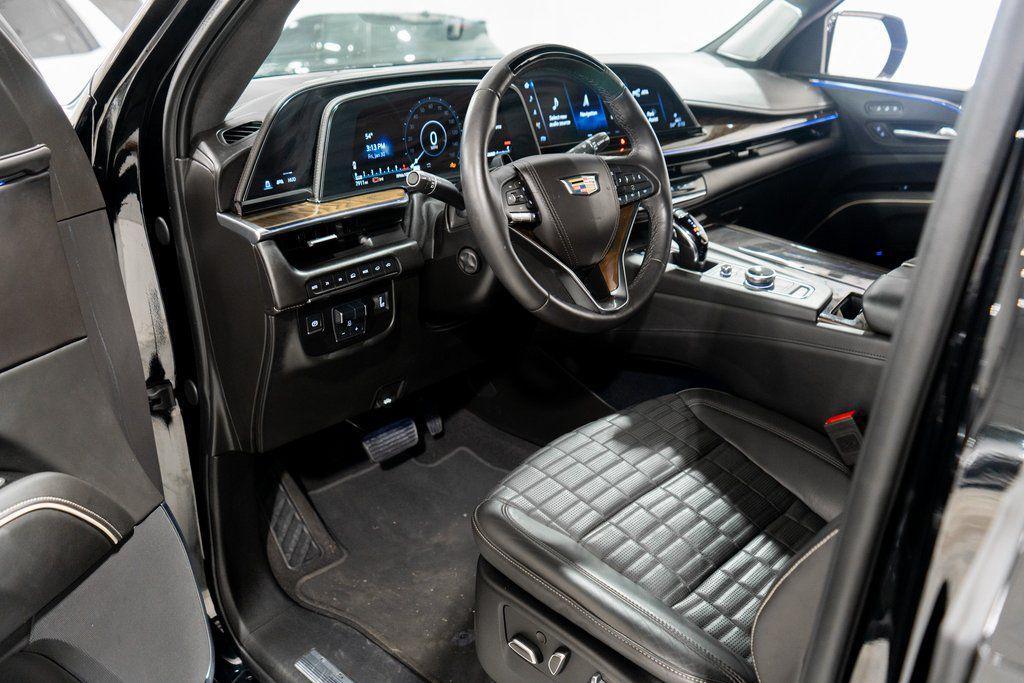 used 2024 Cadillac Escalade ESV car, priced at $91,677