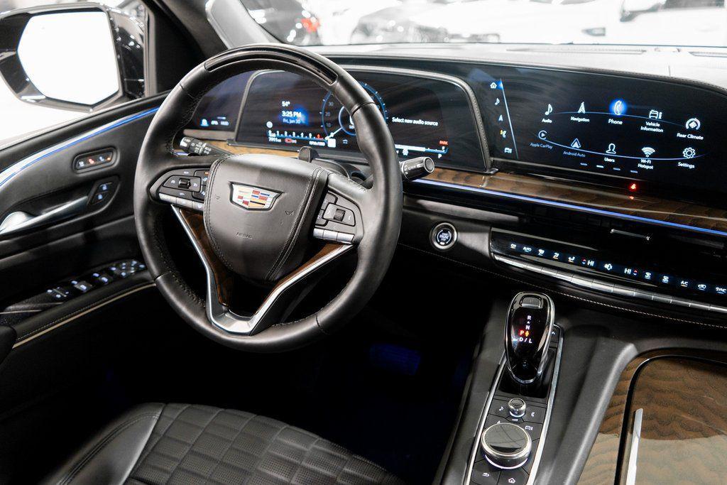 used 2024 Cadillac Escalade ESV car, priced at $91,677