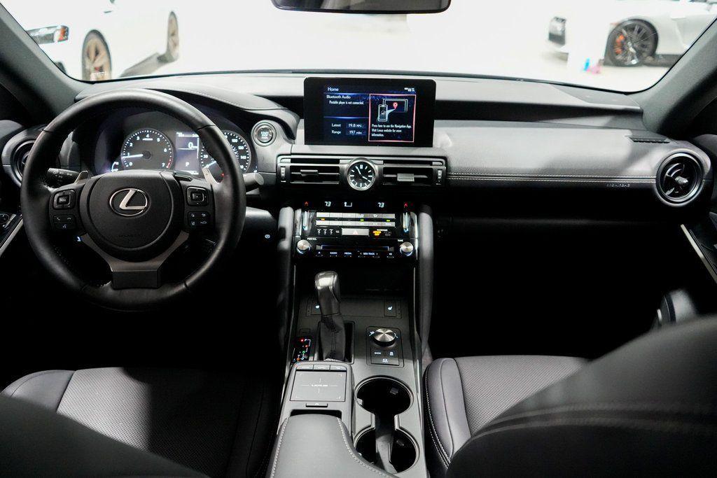 used 2025 Lexus IS 350 car, priced at $44,477