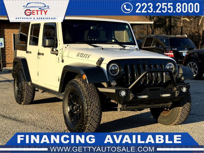 used 2015 Jeep Wrangler Unlimited car, priced at $12,965