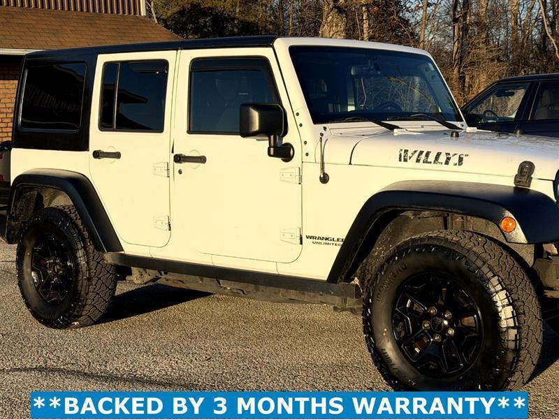 used 2015 Jeep Wrangler Unlimited car, priced at $12,965