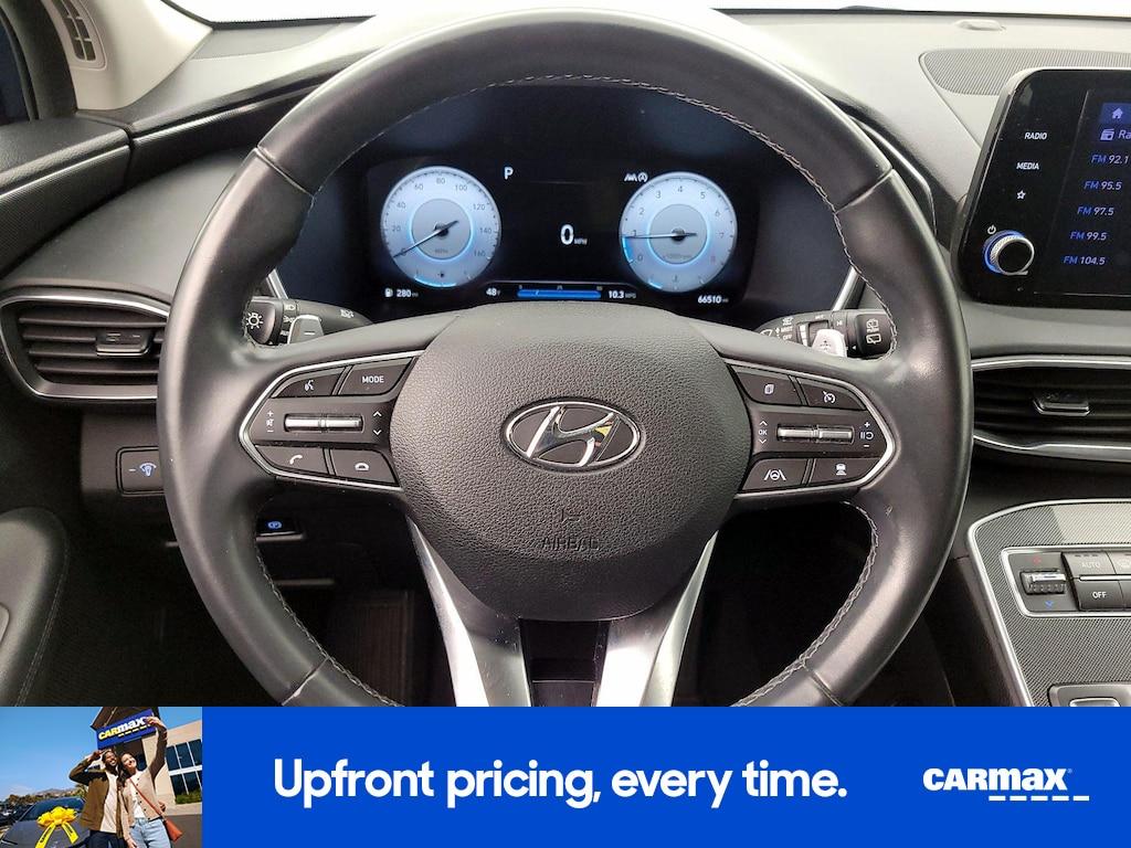 used 2021 Hyundai Santa Fe car, priced at $19,998
