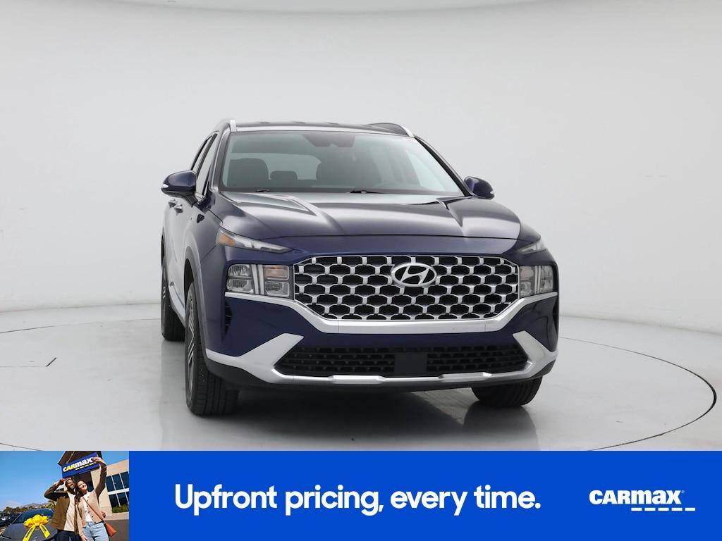 used 2021 Hyundai Santa Fe car, priced at $19,998