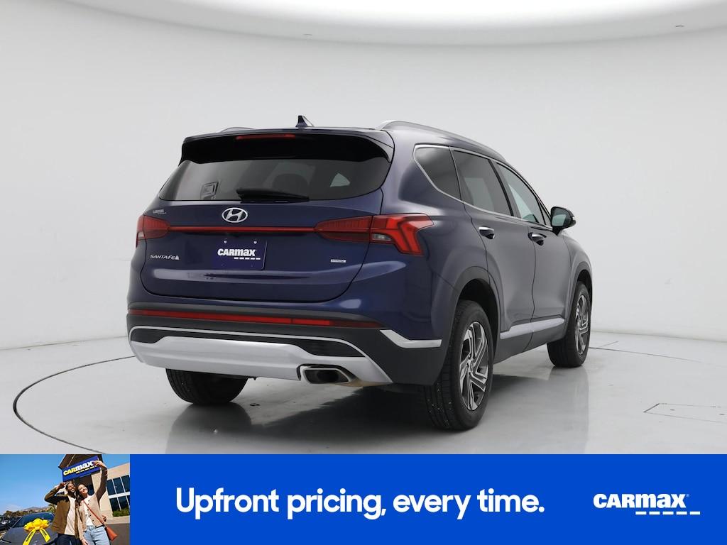 used 2021 Hyundai Santa Fe car, priced at $19,998