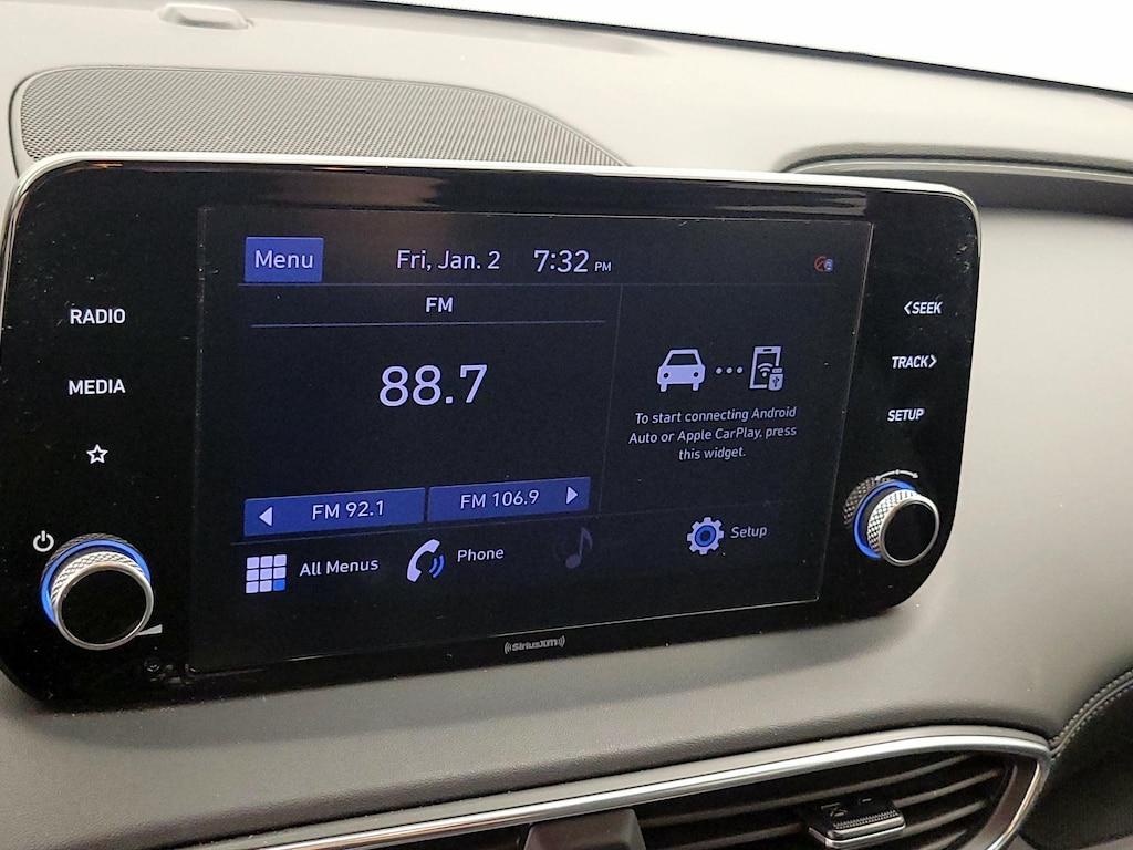 used 2021 Hyundai Santa Fe car, priced at $19,998