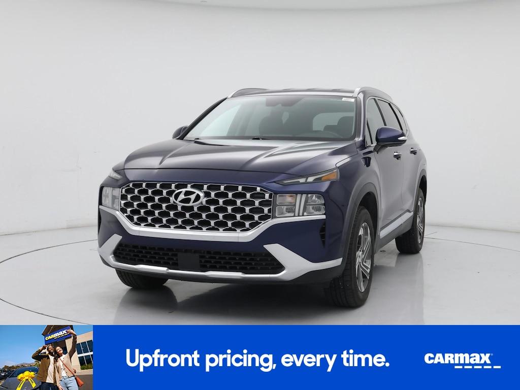 used 2021 Hyundai Santa Fe car, priced at $19,998
