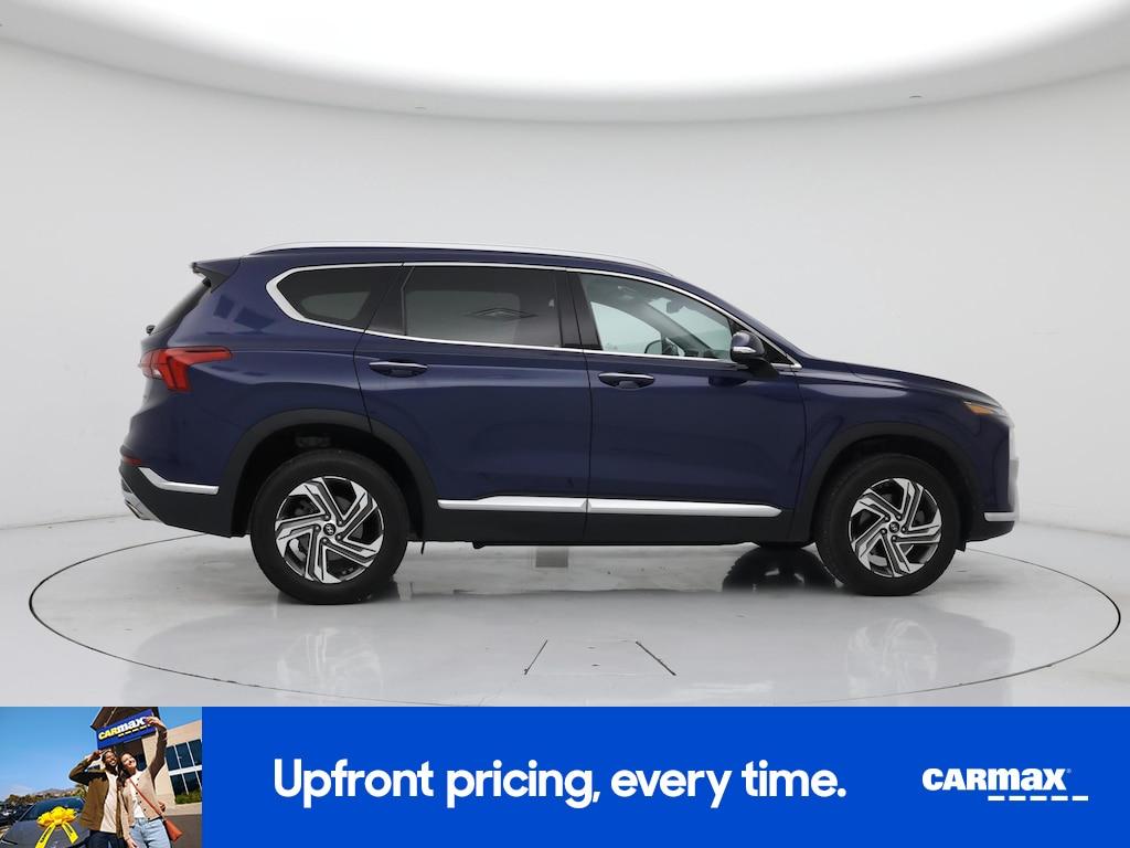 used 2021 Hyundai Santa Fe car, priced at $19,998