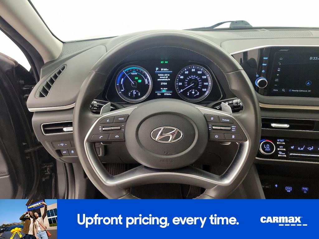 used 2023 Hyundai Sonata Hybrid car, priced at $21,998